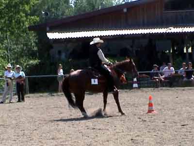 Amateur LK2 Horsemanshipl mit Smarty in Karlsbad 2004